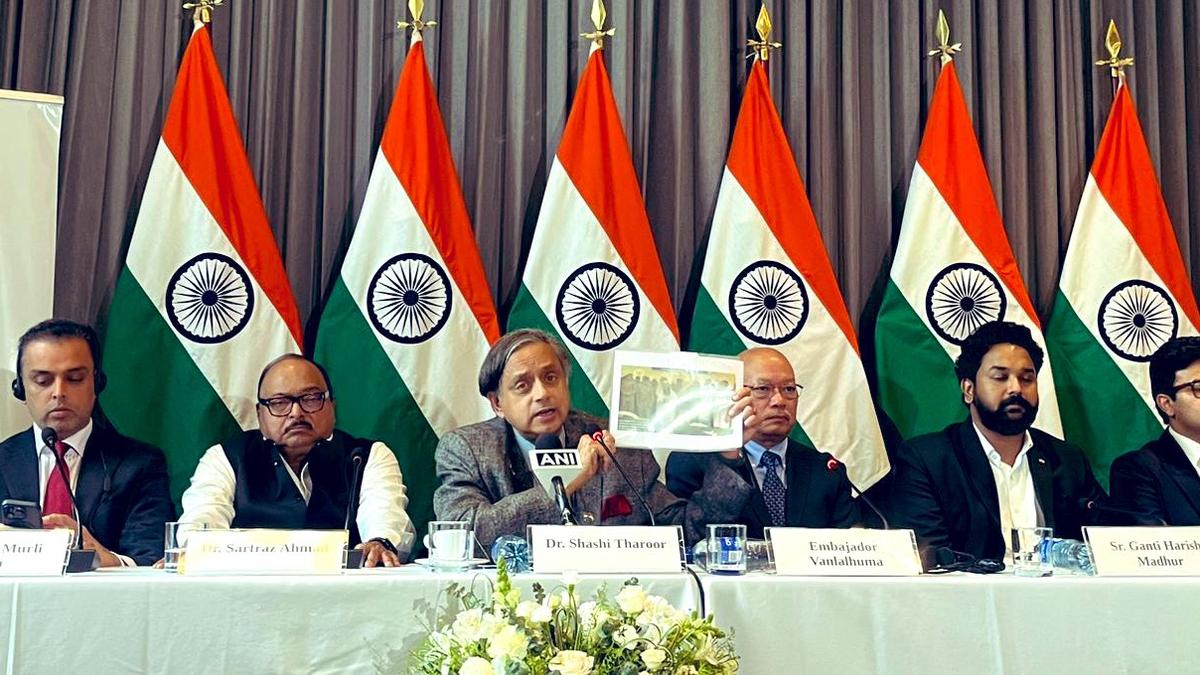 Shashi Tharoor ‘disappointed’ that Colombia expressed sympathies with Pakistan during Operation Sindoor